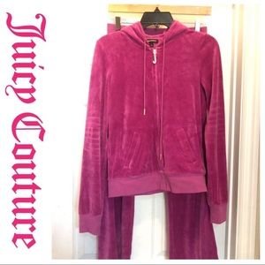 Juicy Couture velour track set
